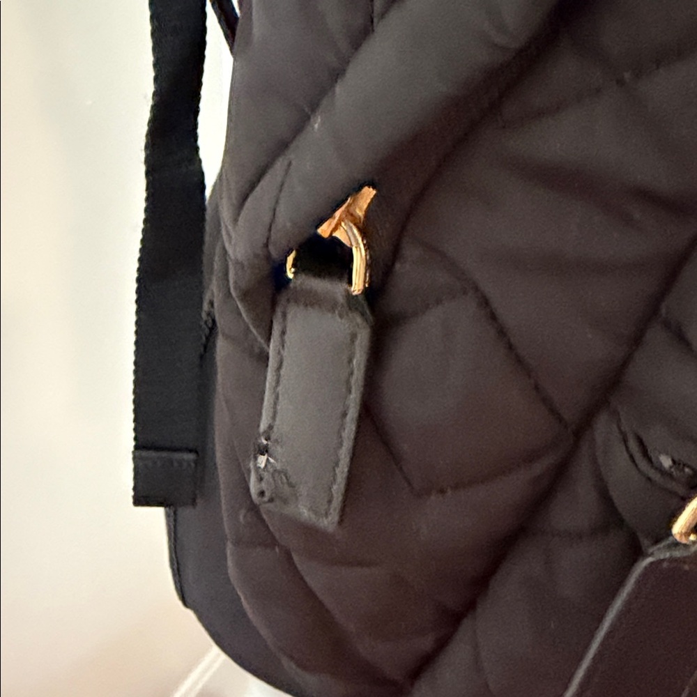 Marc Jacobs Black Quilted Backpack - Picture 3 of 10